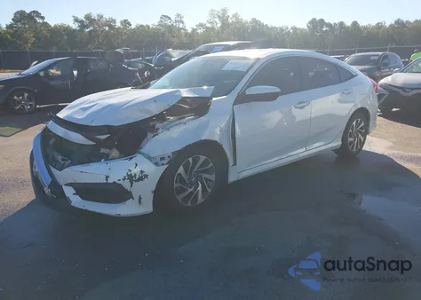 2016 Honda Civic Ex z USA, uszkodzony, nr VIN 19XFC2F77GE041230